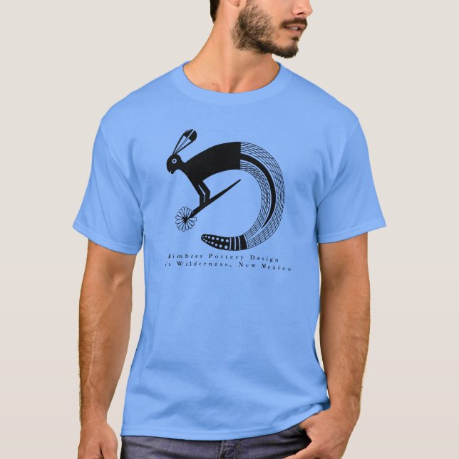 Mimbres Pottery Design T-Shirt (Framsida)