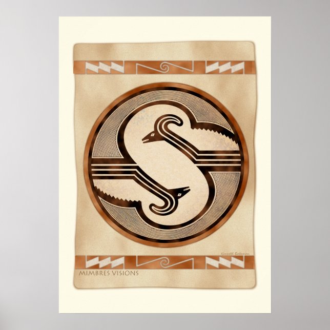 Mimbres Rams Poster (Framsidan)