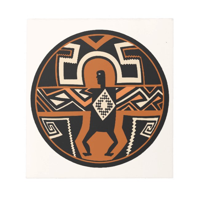 Mimbres Warrior Anteckningsblock (Framsida)