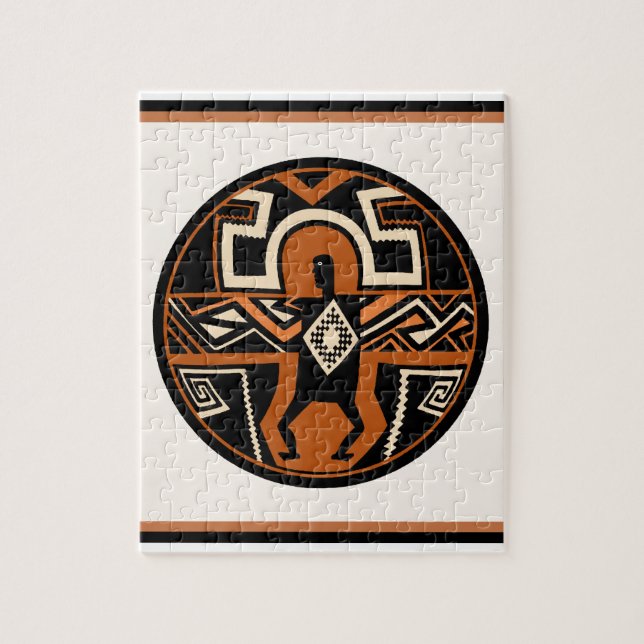 Mimbres Warrior Pussel (Vertikal)