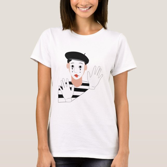 Mime T Shirt (Framsida)