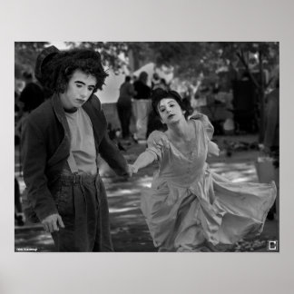 "Mimes in the Plaza" Poster av Rick Waldroup