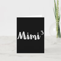 Mimi3 Mimi Kubad Tre gånger Triplett 3:e Kraft Ny