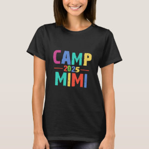 Mimi 2025 Familjesemester Matchande Sommar Camping T Shirt