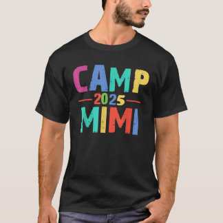 Mimi 2025 Familjesemester Matchande Sommar Camping T Shirt