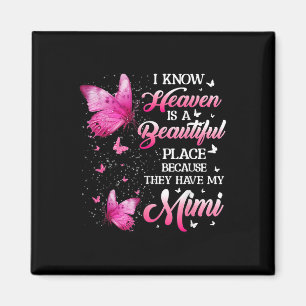 Mimi är min beskyddarängel på heaven Memorial Day Magnet