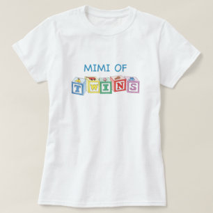 Mimi av twillingarkvarter tee shirt