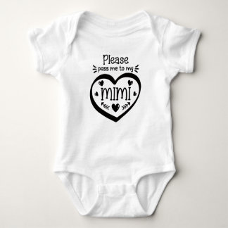 MIMI Baby Bodydräkt, Mimi Baby Gift T Shirt