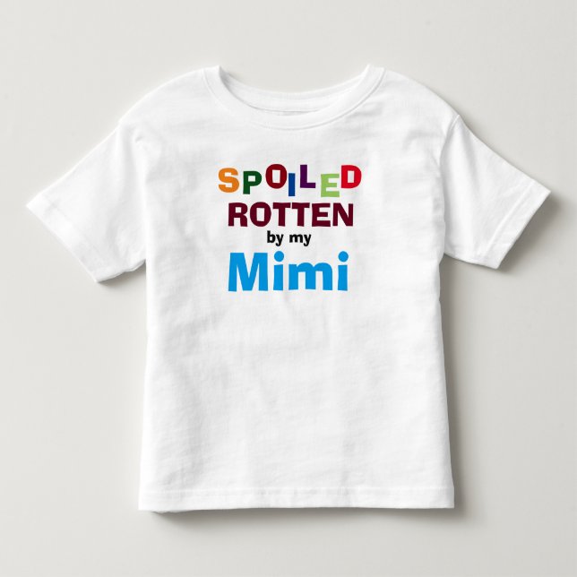 Mimi Baby Småbarn Shirt, förstörd av rötten Tee Shirt (Framsida)