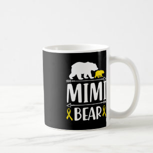 Mimi Bear Children Cancer Awareness Gift Mamma Kaffemugg