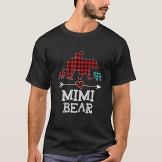 Mimi Bear jul jul Pajama Red Play Buffalo T Shirt