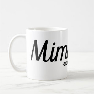 Mimi beställnings- ny mormormugg kaffemugg