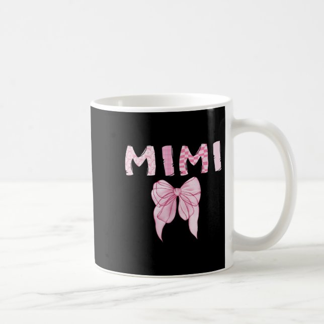 Mimi Birthday Girl Matching Coquette Nk Bow  Kaffemugg (Höger)