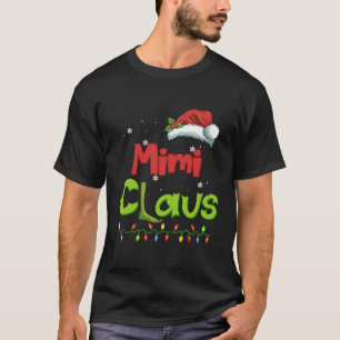 Mimi Claus Funny Family Santa Pajamas jul Gi T Shirt