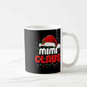Mimi Claus jul Julafton Ljus Santa Girl Family Kaffemugg
