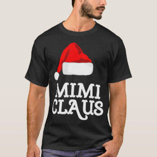 Mimi Claus-julfamiljen Matching Pajama Funny T Shirt