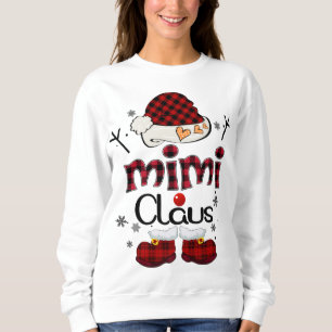 Mimi Claus Red Play Grandma Gift T Shirt