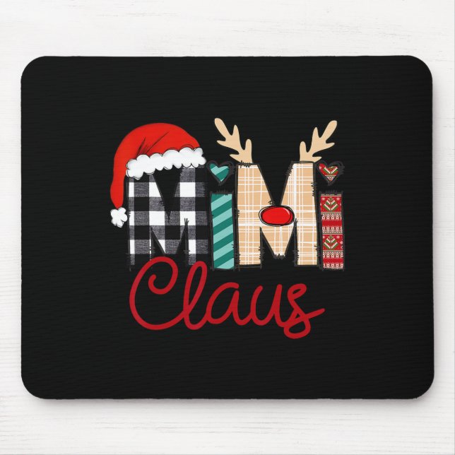 Mimi Claus Reindeer jul Musmatta (Framsidan)