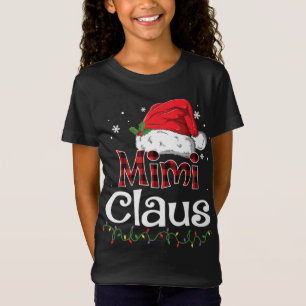 Mimi Claus Santa Hat Red Play Buffalo jul P T Shirt