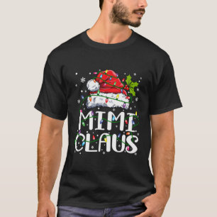 Mimi Claus Shirt jul Ljus Pajama Family Morsa T