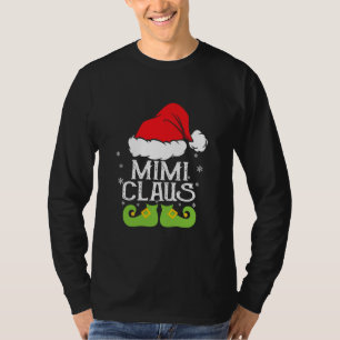 Mimi Claus Tröja Familj Matchande Mimi Claus