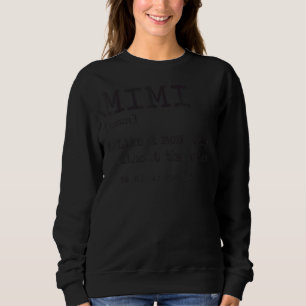 Mimi Definition Mors dag Momma Mamma T Shirt