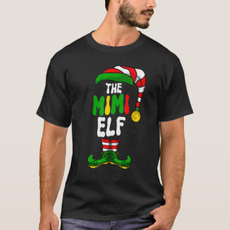 Mimi Elf Pajama Matching Group Helgdag G T Shirt
