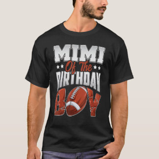 Mimi Football födelsedagsdag Boy Family Baller b d T Shirt