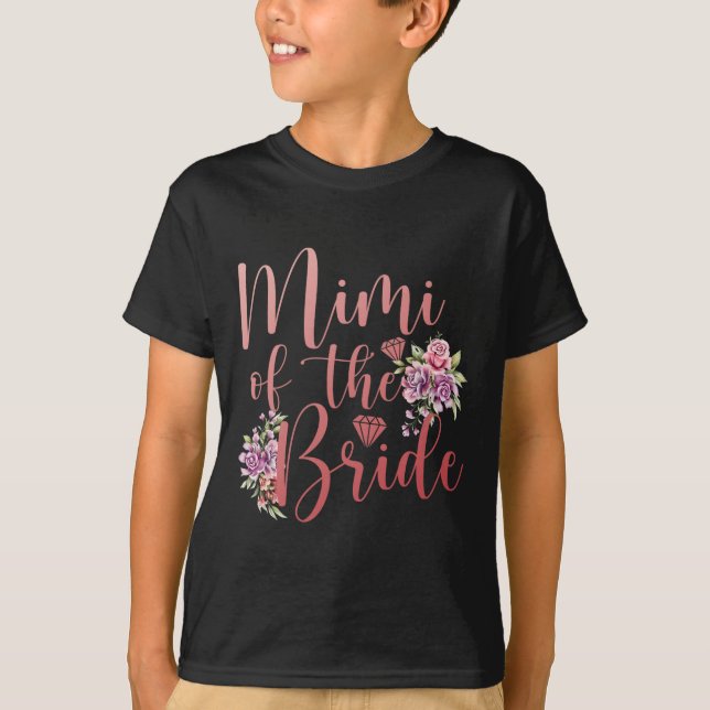 Mimi från bruden Mimi Stolta brudens Mimi  T Shirt (Framsida)