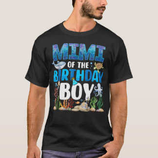 Mimi från födelsedagsakvariet för pojkar Havsdjur T Shirt