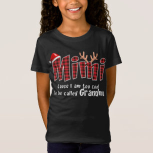 Mimi Gift Mimi Jul - Underbarare mormor Mimi Älsk T Shirt