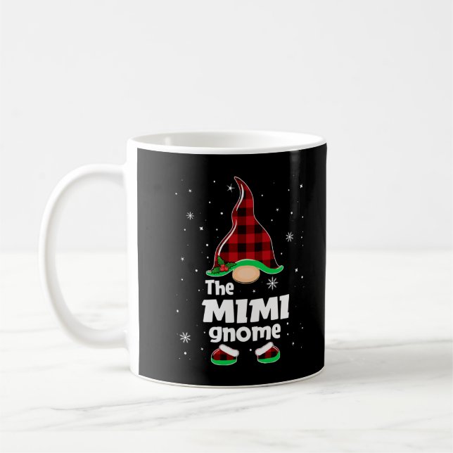 Mimi Gnome Buffalo Play Matching Familjejul Kaffemugg (Vänster)