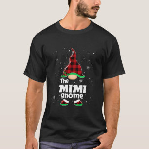 Mimi Gnome Buffalo Play Matching Familjejul T Shirt