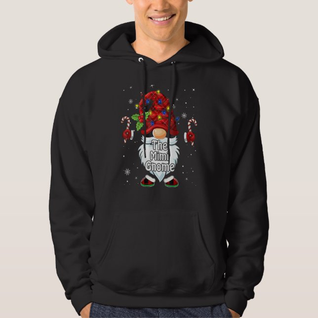 Mimi Gnome-julmatchningsfamiljen Hoodie (Framsida)