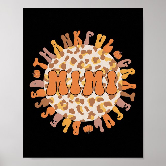 Mimi Grandmor Thanksgiving Mimi Grandm Poster (Framsidan)