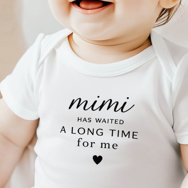 Mimi Has Waited Baby Bodysuit Present T Shirt (Skapare uppladdad)