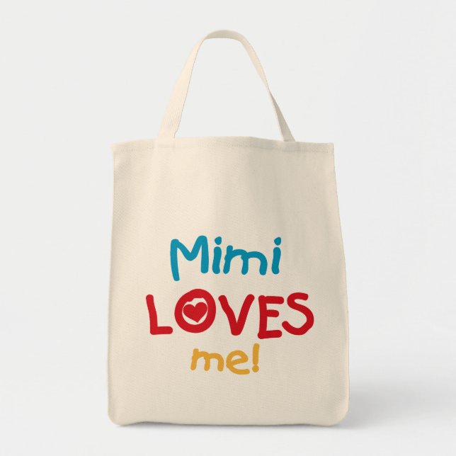 Mimi Kärlek Me T-shirts och presenter Tygkasse (Framsidan)