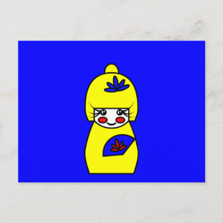 Mimi (Kokeshi Doll) vykort