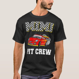 Mimi of Birthday Boy Car Tävla Födelsedagsfest T Shirt