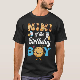 Mimi of Birthday Boy Mjölk and Cookies 1st Birt T Shirt