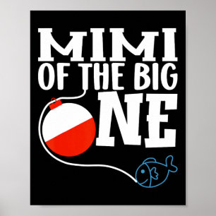 Mimi of the Big One FishBoy First Birthday Ofi Poster