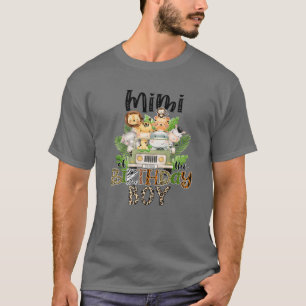 Mimi of the Birthday Boy Zoo Safari Jungle Family T Shirt