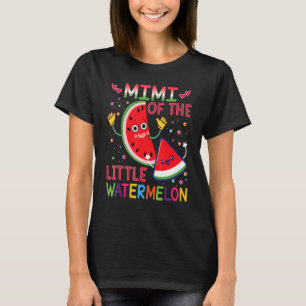 Mimi of the Little Watermelon Födelsedagsfest Matc T Shirt