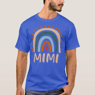 Mimi Rainbow Grandma Cute Mors dag Funny Mimi T Shirt