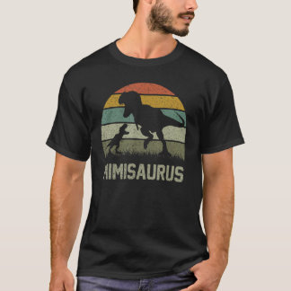 Mimi Saurus Rex Dinosaur Mimisaurus Familj Matchin T Shirt