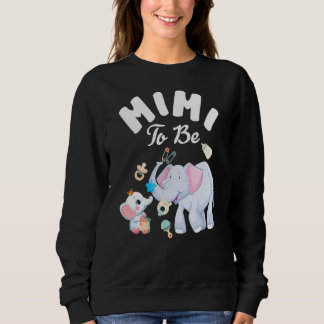 Mimi ska vara elefant babyskare Mors dag T Shirt