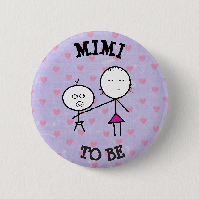 Mimi som är baby showerlilan, knäppas knapp (Framsida)