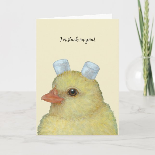 Mimi the Marshmallow Peep Card Kort (Framsida)