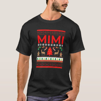 Mimi Ugly jul Sweater Funny Grandma Julafton Swe T Shirt