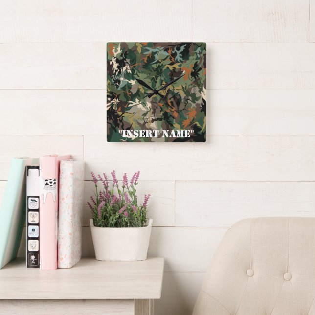 Mimicking Nature: The Science of Camouflage Fyrkantig Klocka (Läsesal)